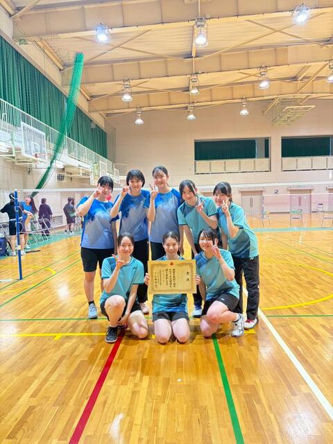 春季大会　都ベスト16進出(バド高校女子団体)